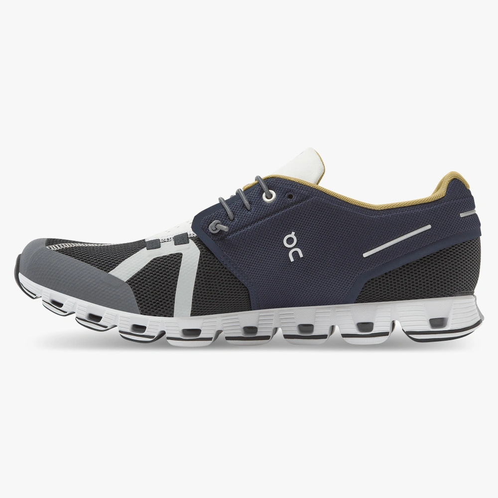 ON Cloud 70: Zapatillas de running para hombre, Cobble/Jungle. ¡Outlet suizo! Corre con estilo y comodidad.